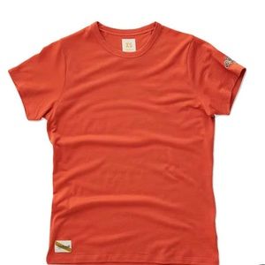 Tracksmith Harrier Tee in burnt orange